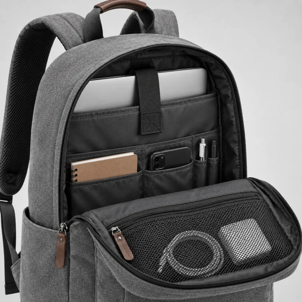 Classic Leather Backpack
