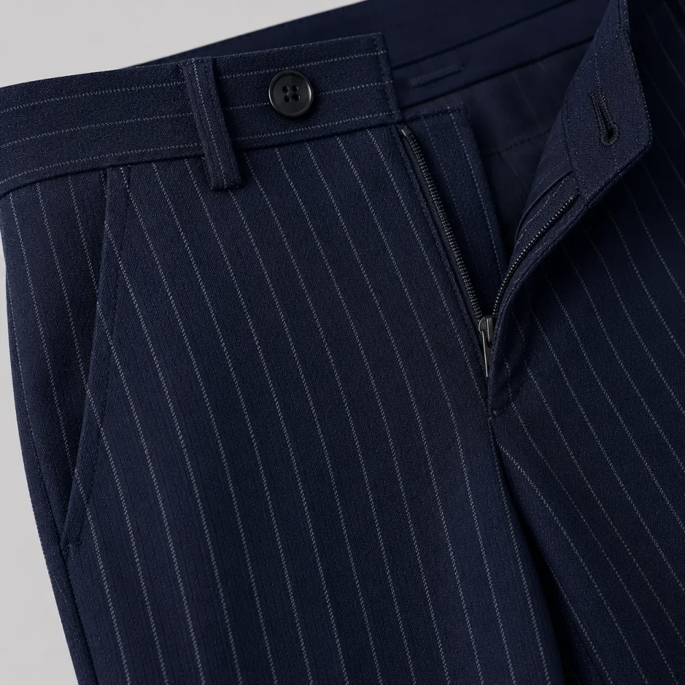 Vintage Pinstripe Trousers