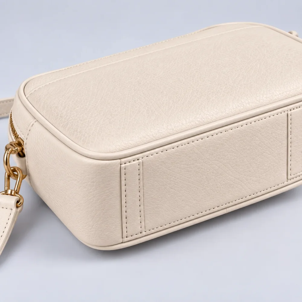 Cream Mini Crossbody Bag