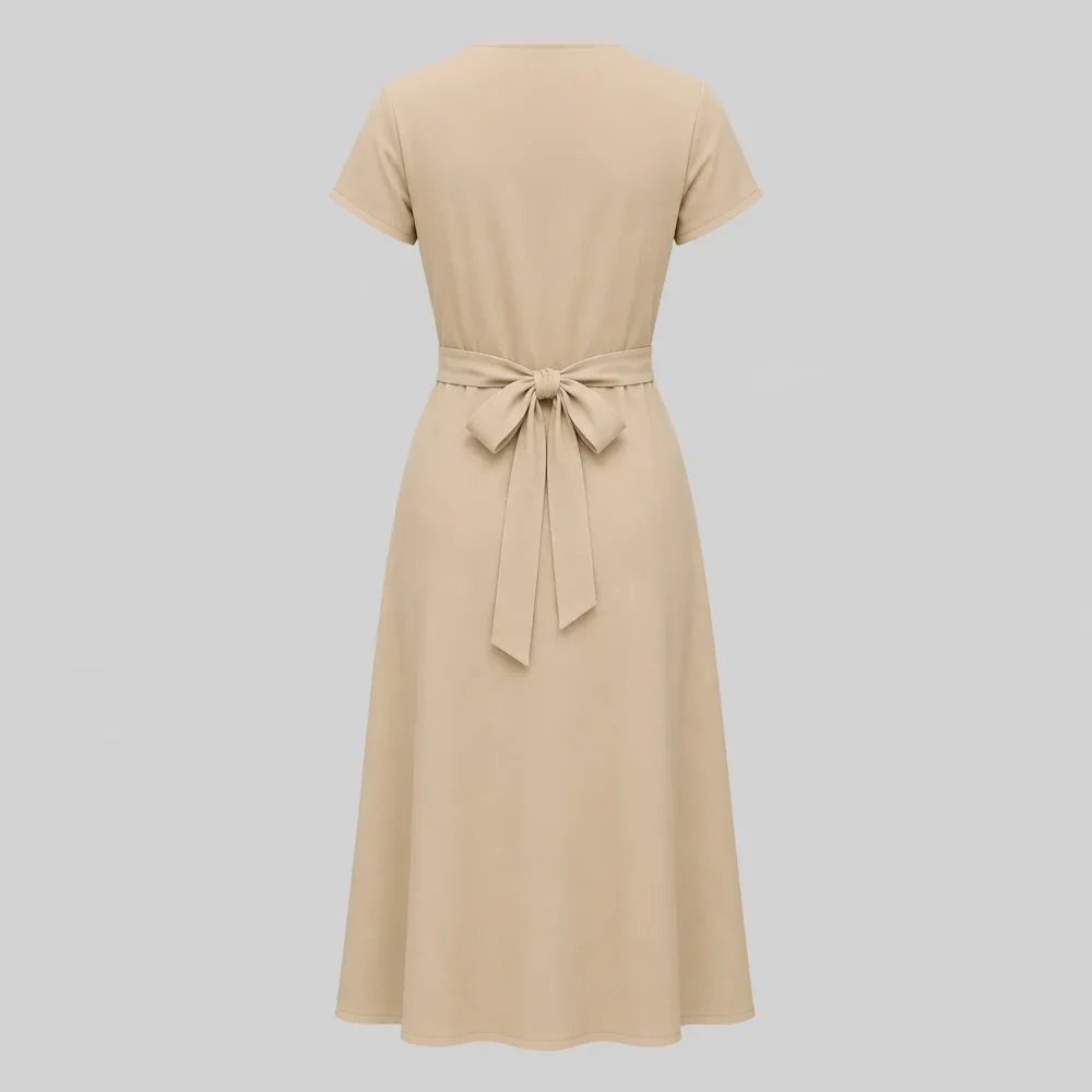 Classic Fit-Flare Dress