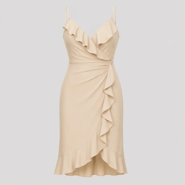 Product Essential Wrap Dress Image